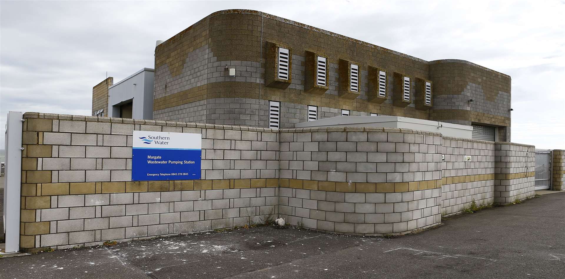 Margate Wastewater Pumping station. Picture: Matt Bristow