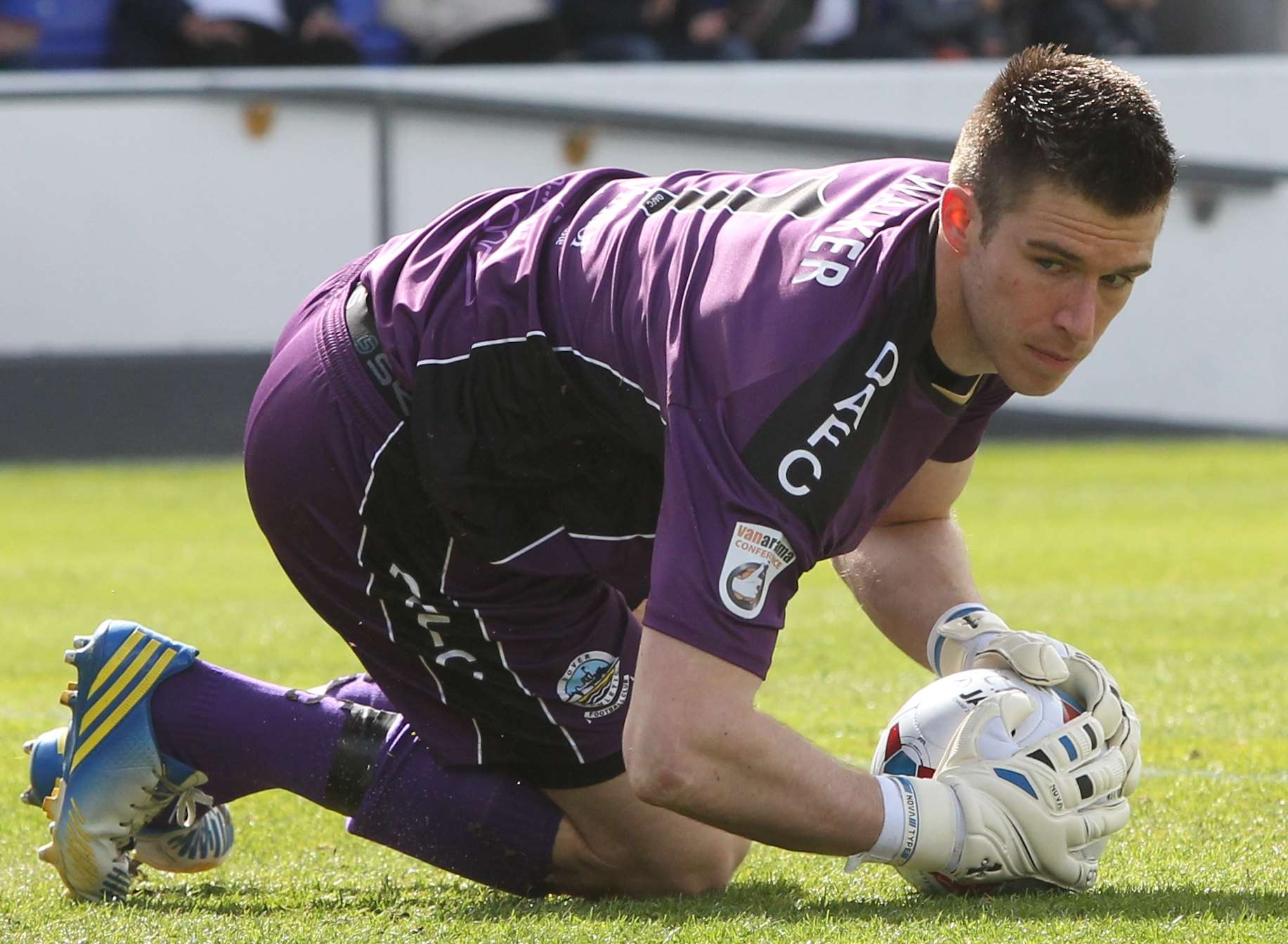 Dover goalkeeper Mitch Walker Picture: Rick Matthews