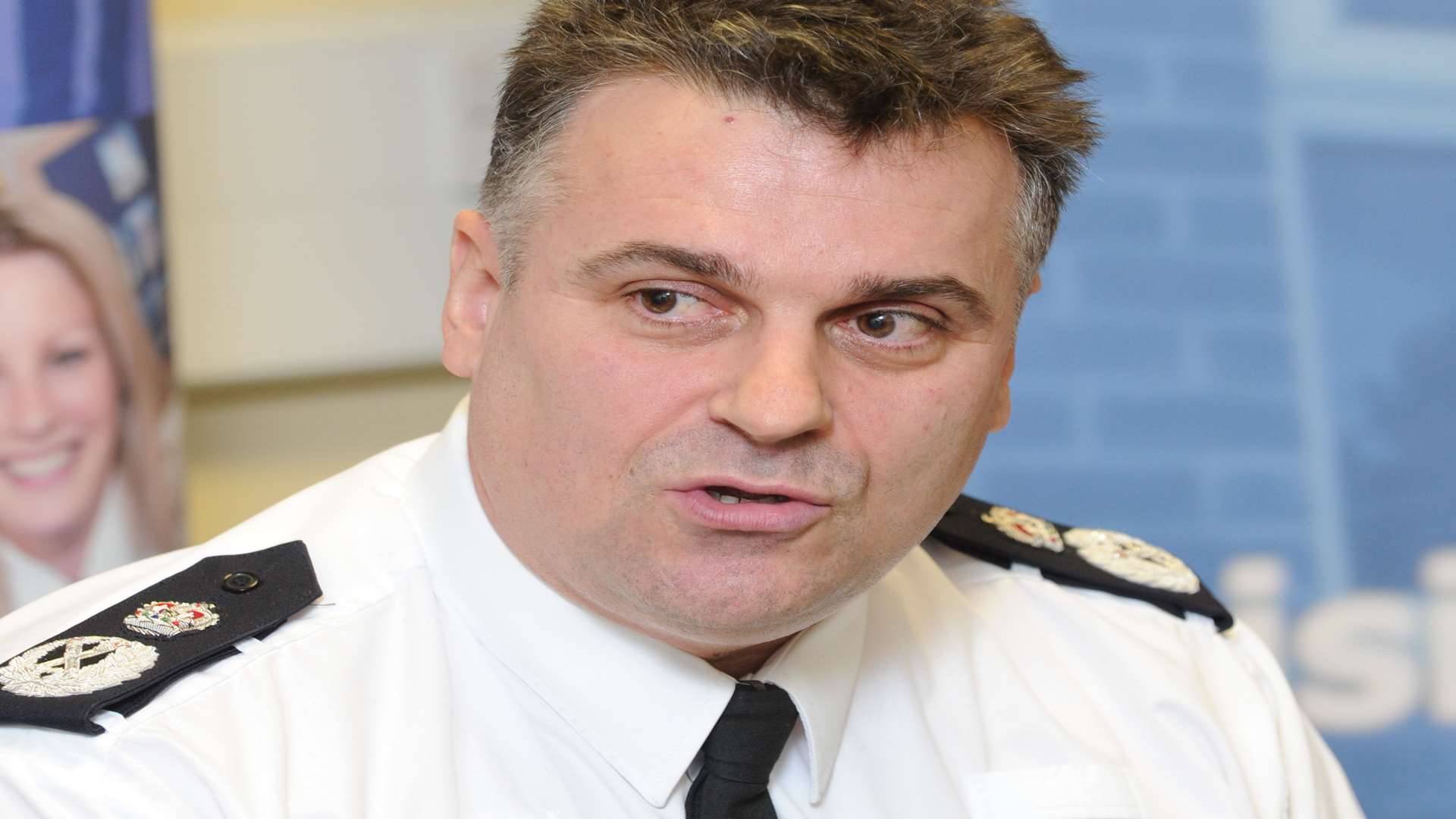 Kent Police Chief Constable Alan Pughsley