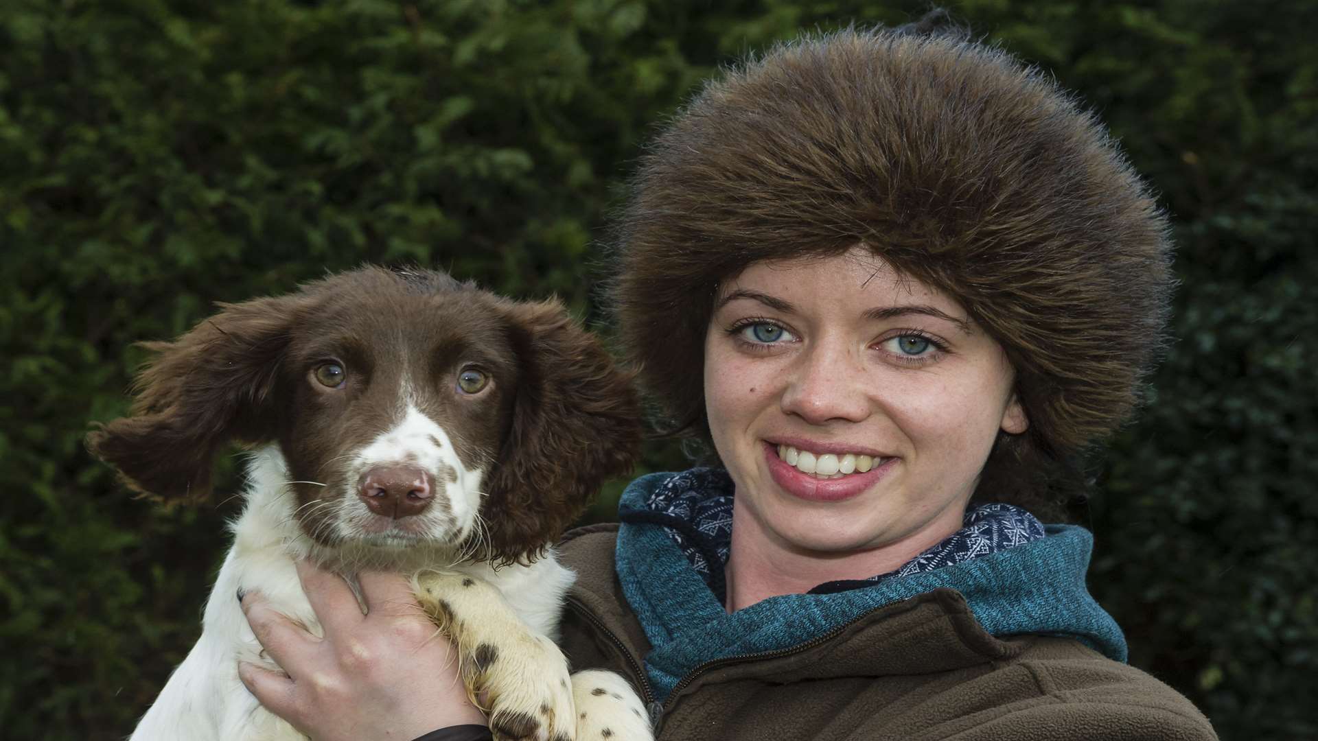 Lucy with owner Leigh Loveridge