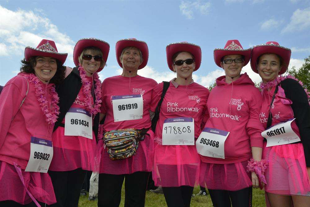 Walkers at last year's event