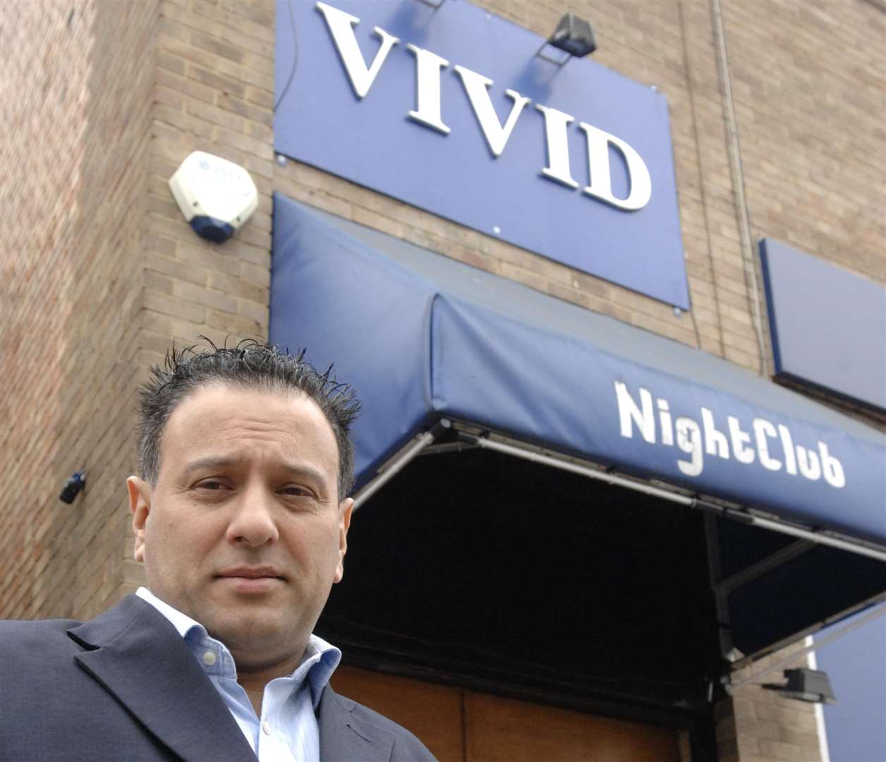 Karl Ahmed, owner of the Vivid Nightclub in Herne Bay