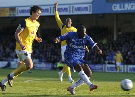 Striker Jo Kuffour has a goal disallowed