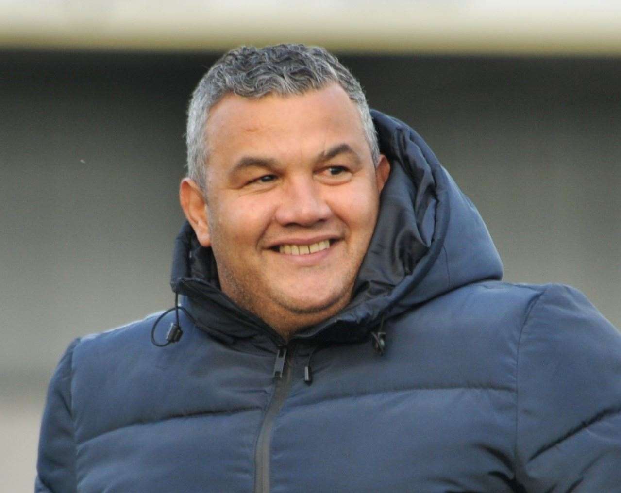 Maidstone United manager Hakan Hayrettin. Picture: Steve Terrell