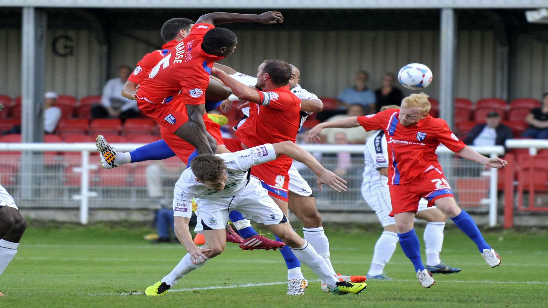 Dover beat Gillingham 1-0 last summer Picture: Tony Flashman