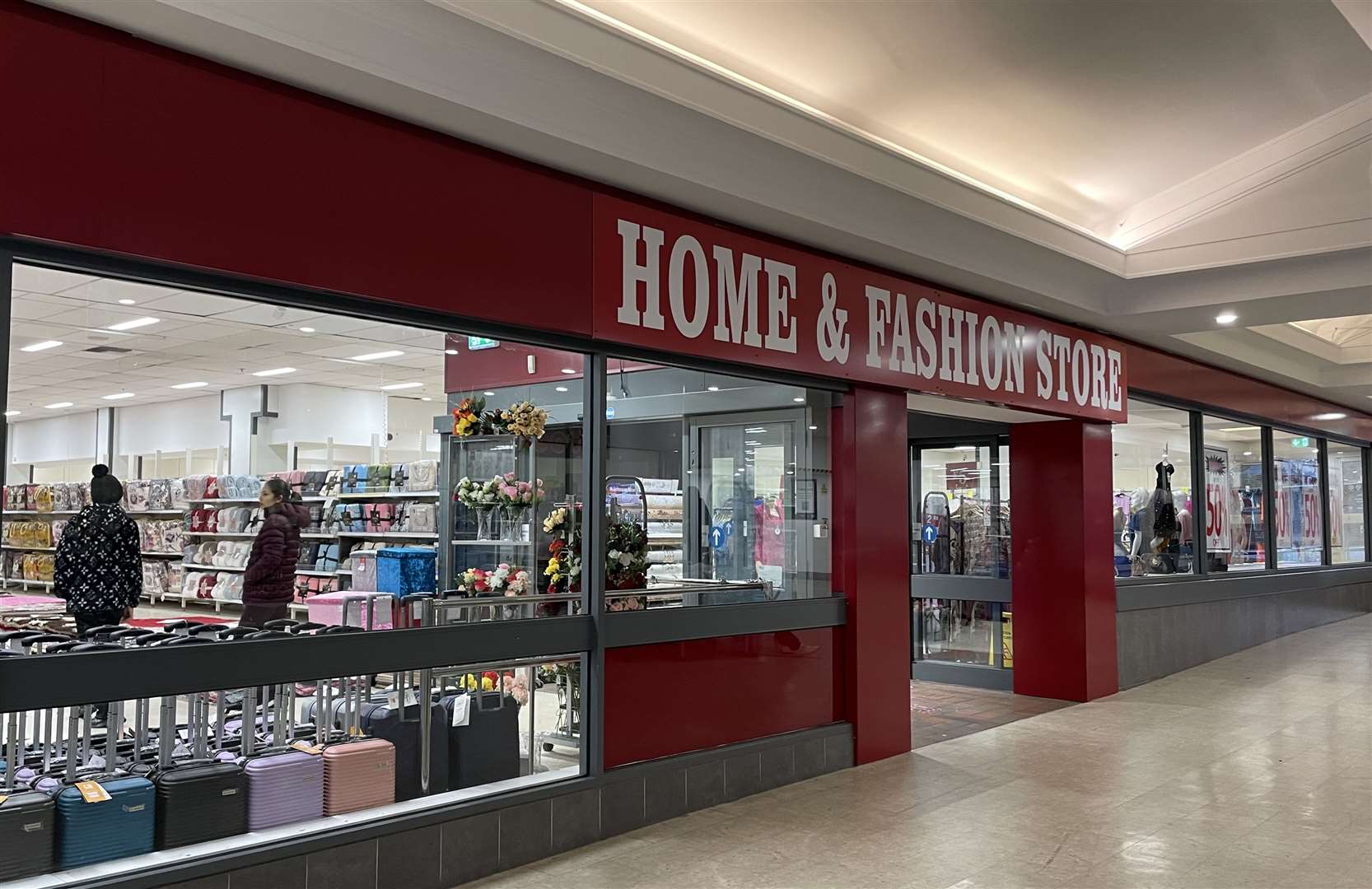 Home and Fashion Store has opened inside the former Wilko unit in the Thamesgate Shopping Centre, Gravesend