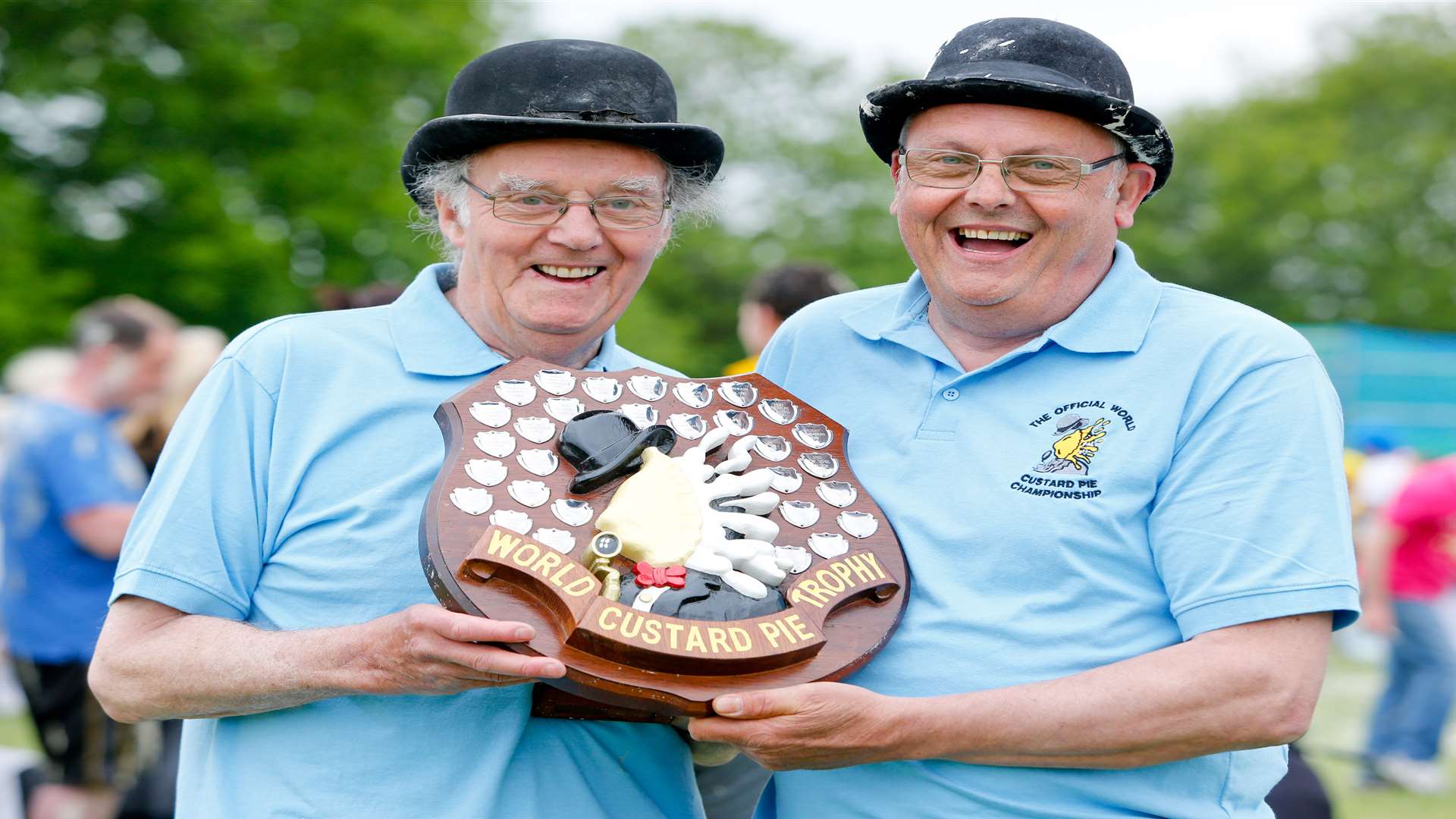 Founder Mike FitzGerald and fellow organiser Brian Mortimer