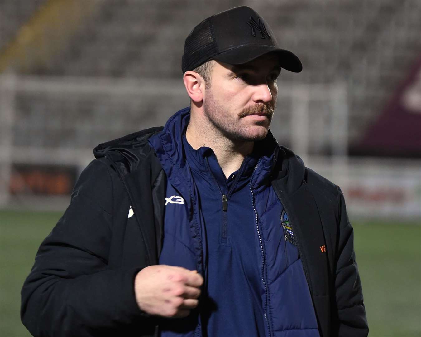 Dover Athletic manager Mitch Brundle. Picture: Steve Terrell