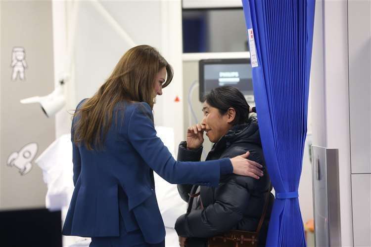 The Princess of Wales during a visit to officially open the Evelina London Children’s Day Surgery Unit. Picture: Ian Vogler/PA