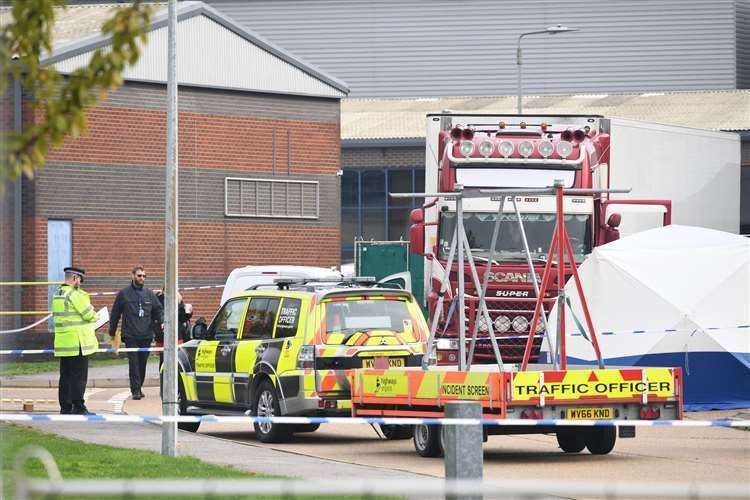 39 people were found dead in a lorry container in Essex last October