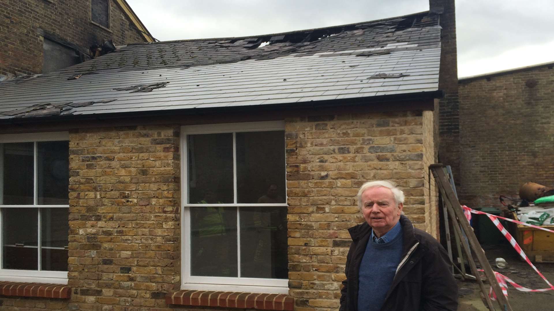 Chairman of the Faversham Building Preservation Trust Bill Croydon.