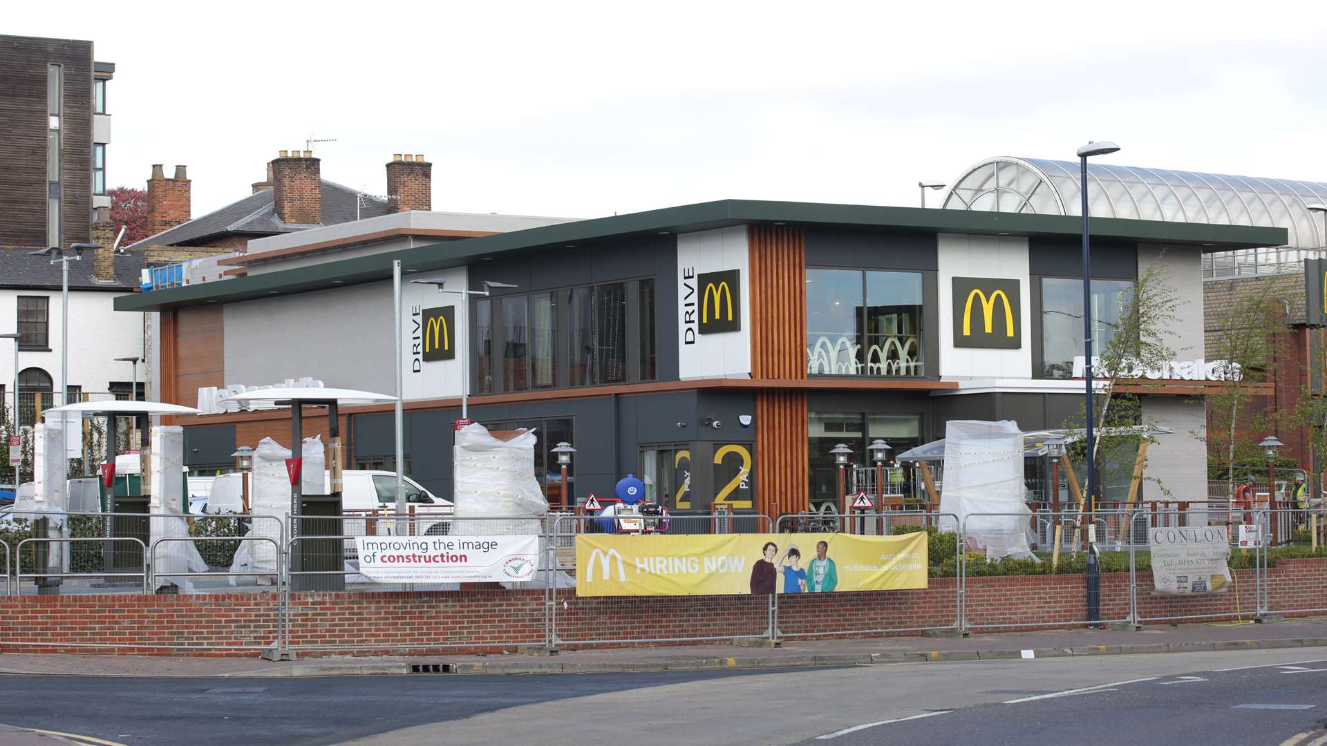 The new McDonald's restaurant in Maidstone