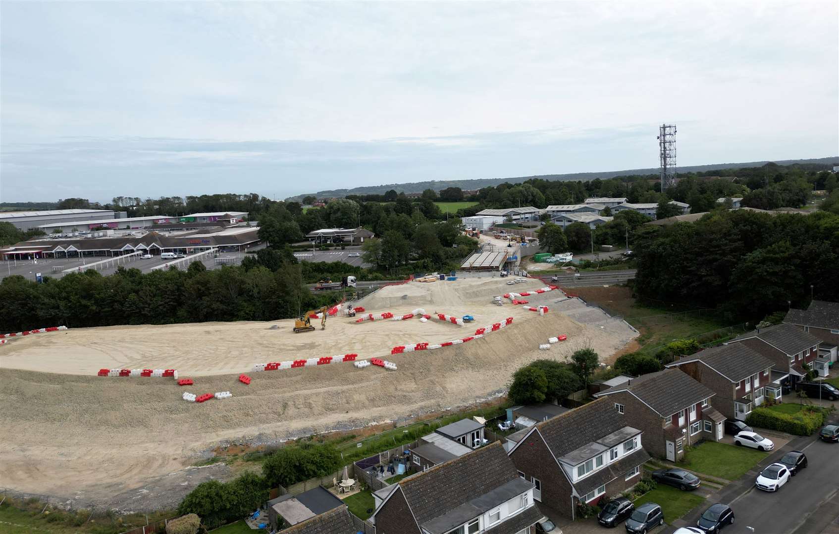 Work on the Fastrack scheme last July. Picture: Barry Goodwin