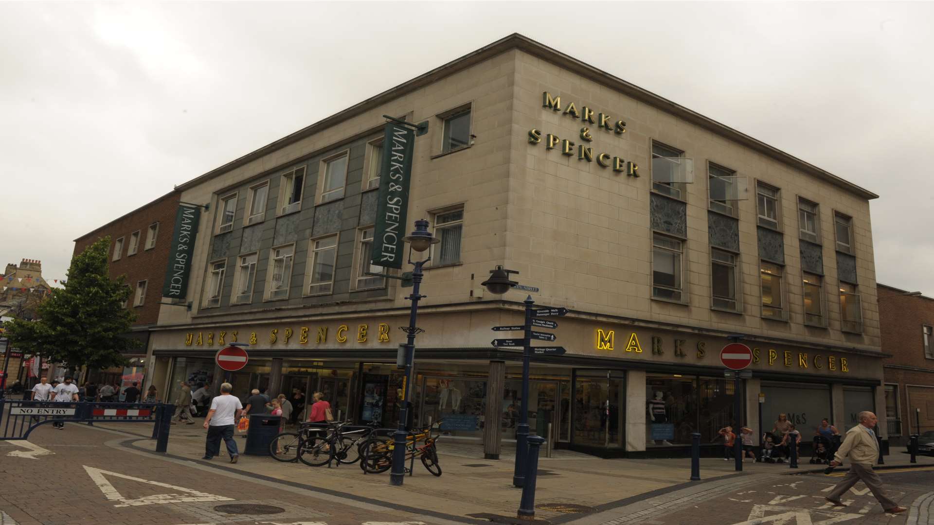 Marks & Spencer in Gravesend was closed two years ago