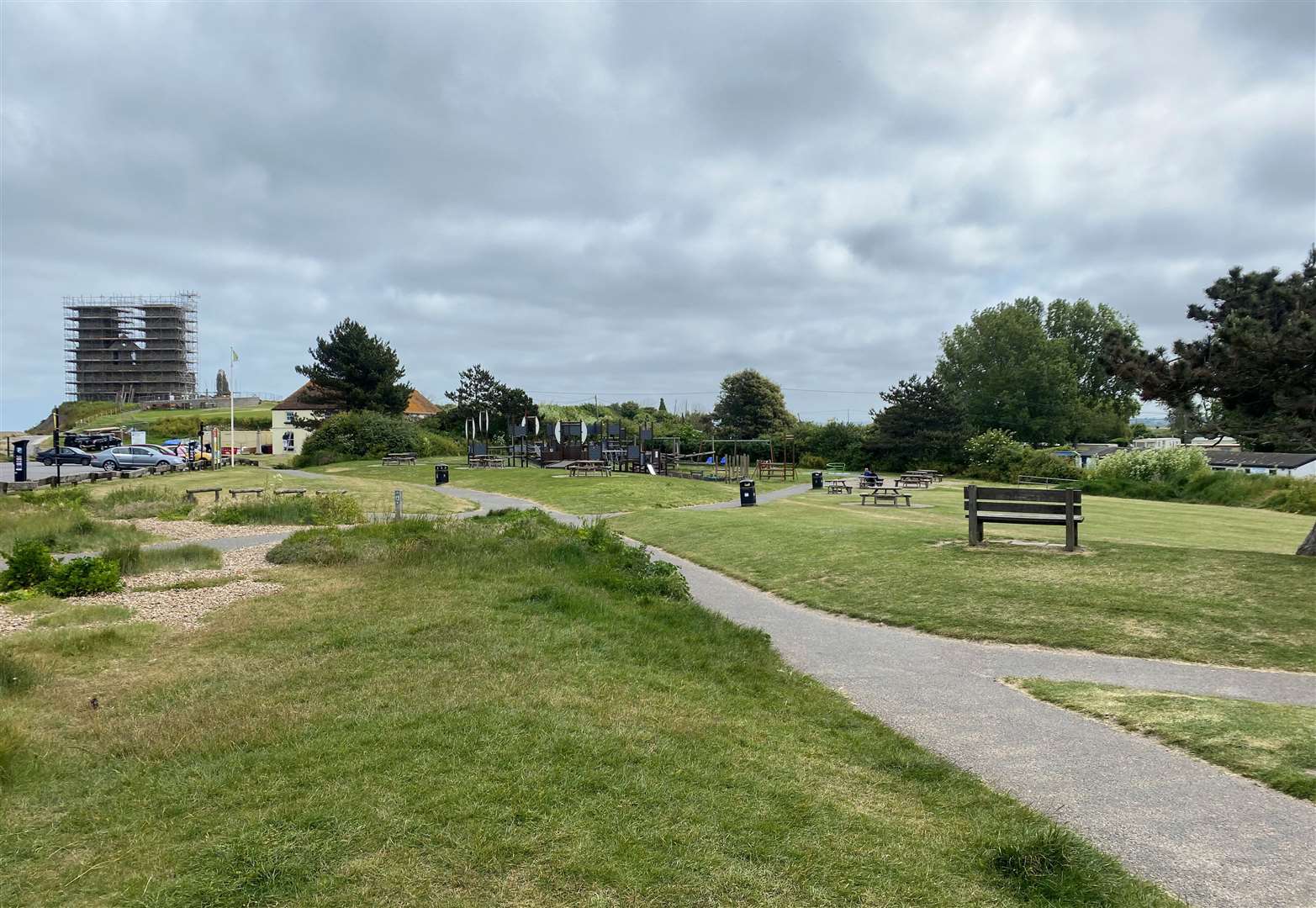 Reculver Country Park in Canterbury