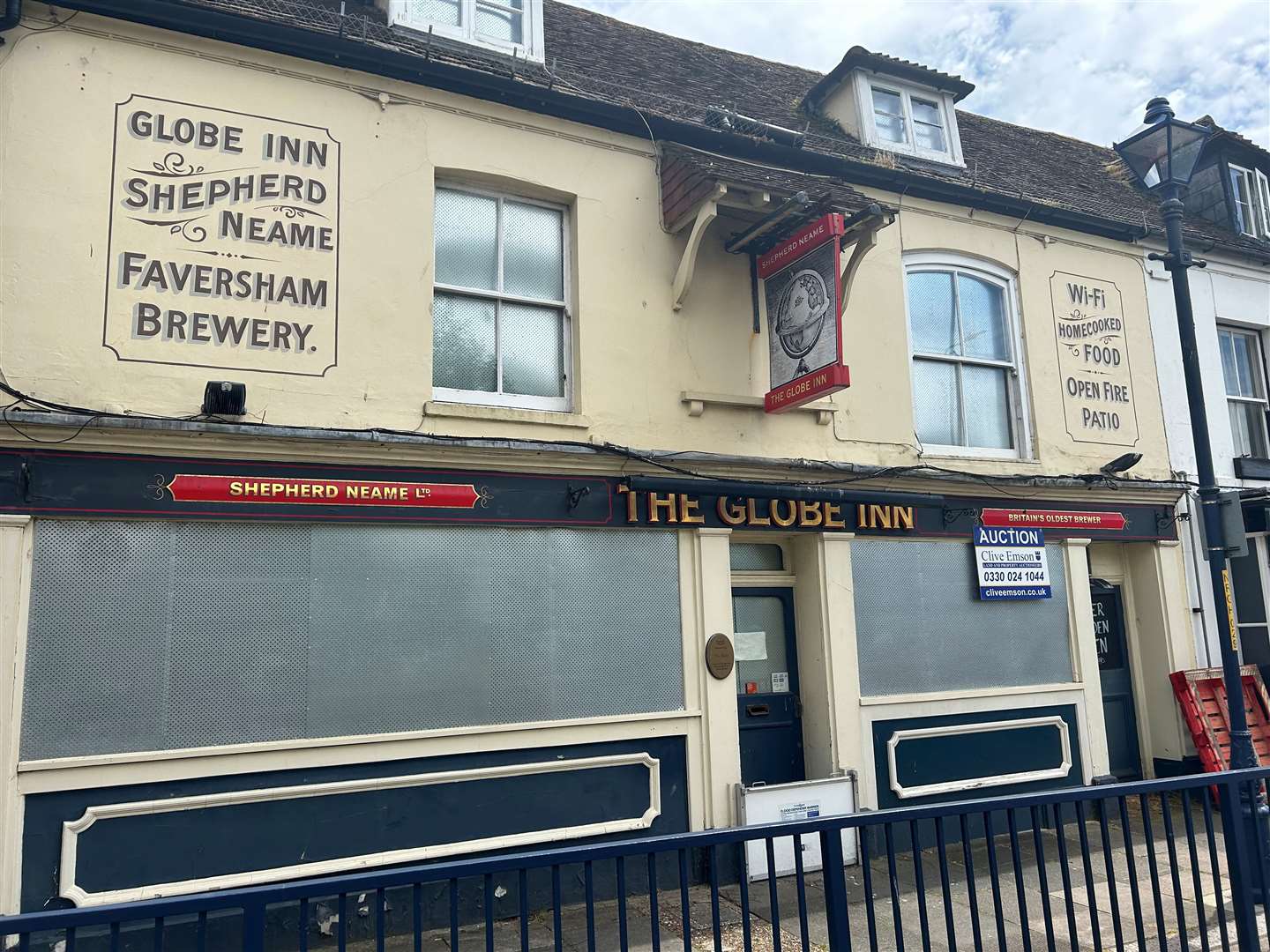 The Globe Inn has been closed since February 2023