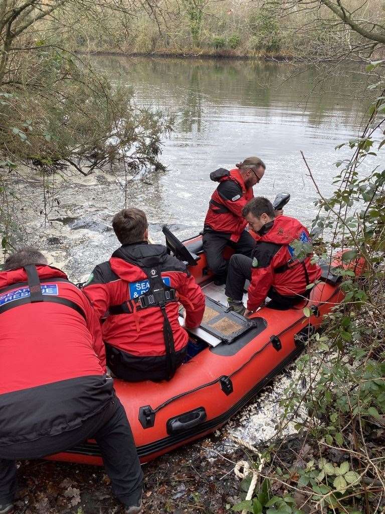 Kent Search and Rescue were called after a member of the public rang in. Picture: KSAR (23696034)