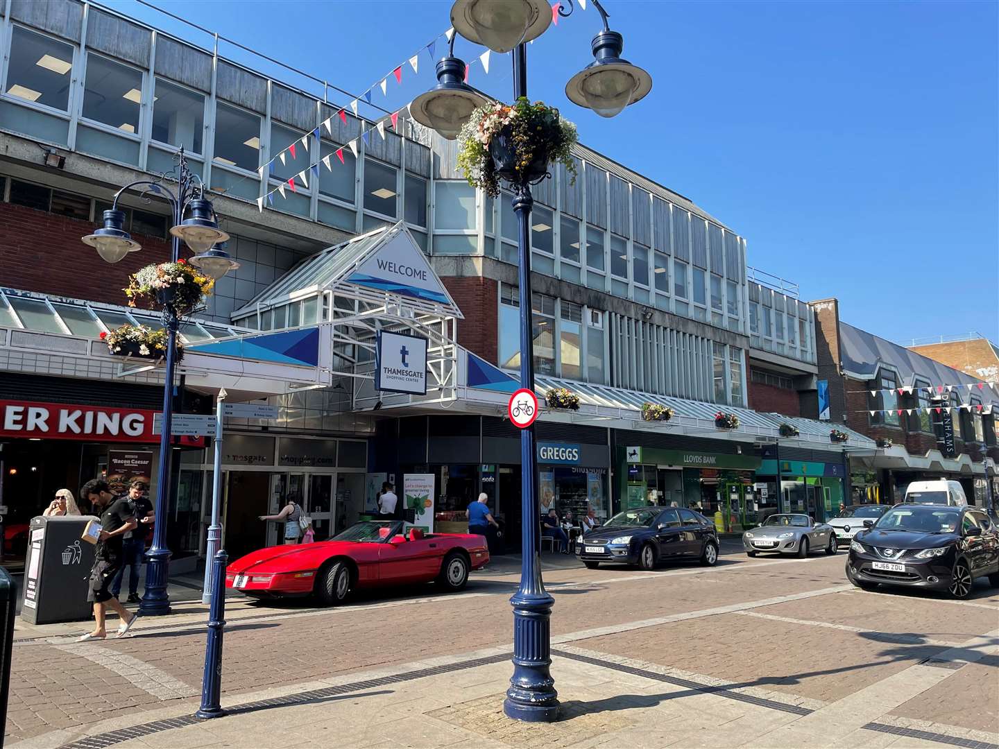 The incident happened on March 23 at the Poundstretcher store inside Thamesgate Shopping Centre in Gravesend