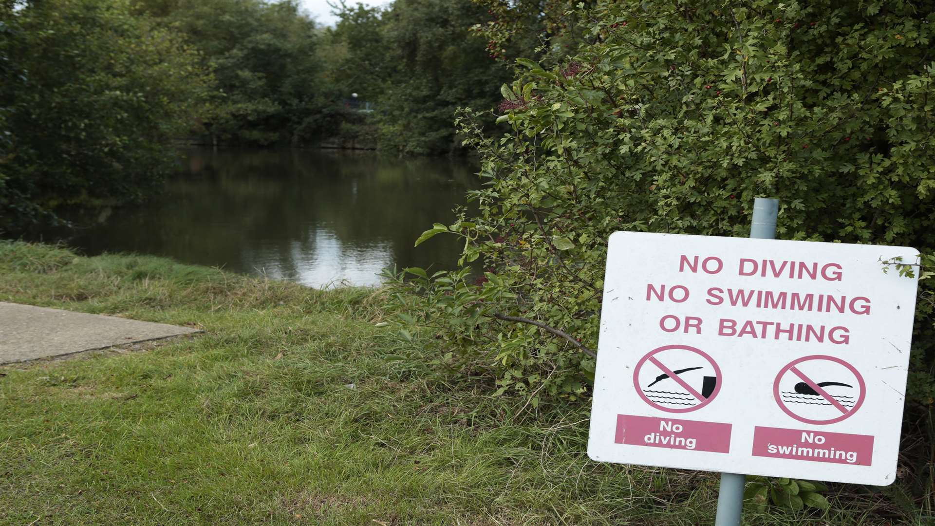 A body was pulled from the River Medway at Haysden Park. Picture: Martin Apps