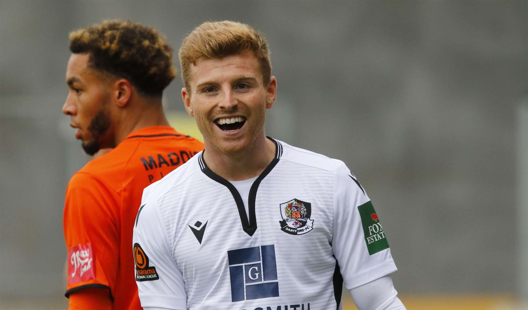 Jack Barham - scored twice for Dartford against Havant. Picture: Andy Jones (42745515)