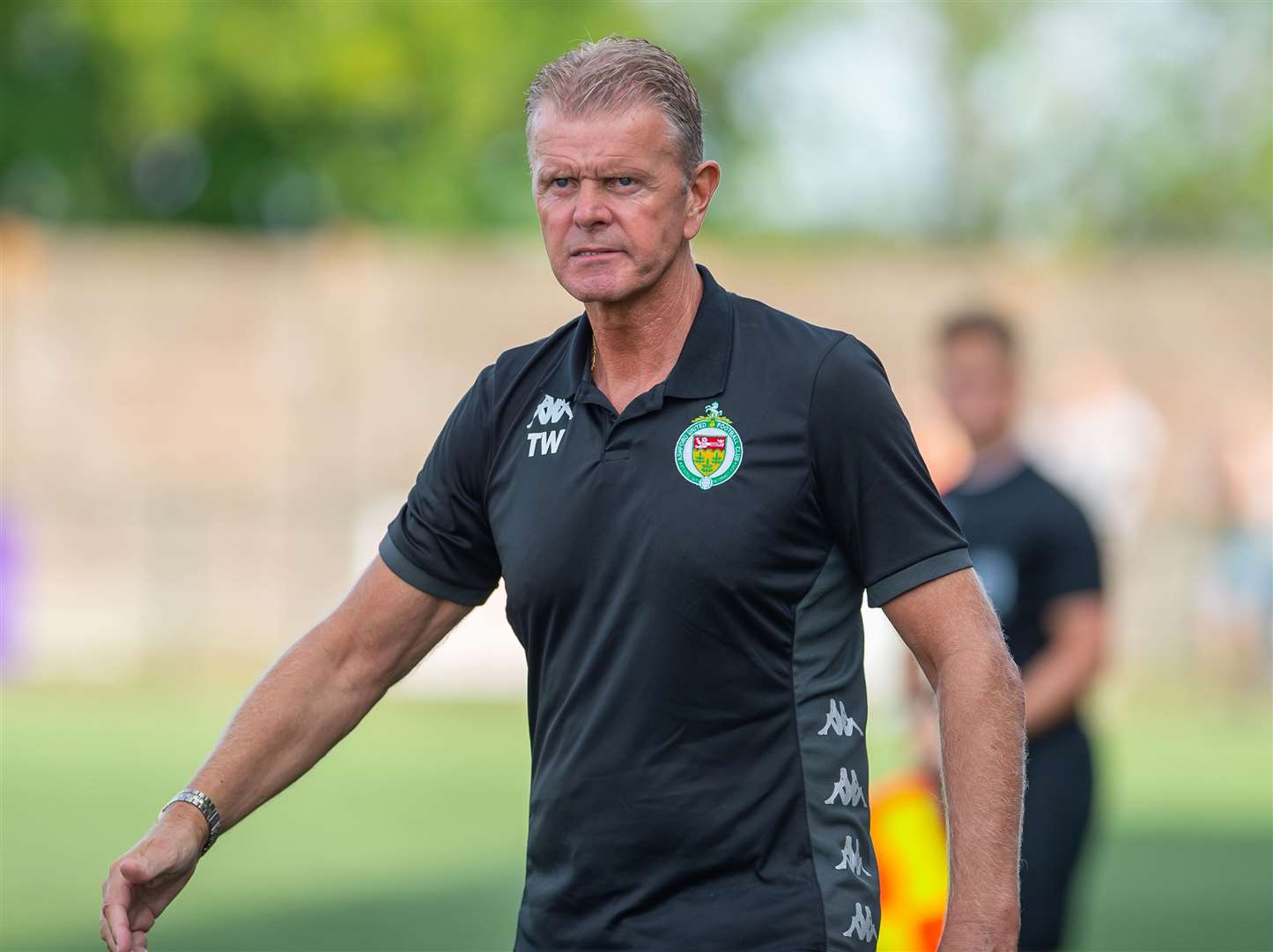 Ashford United manager Tommy Warrilow. Picture: Ian Scammell