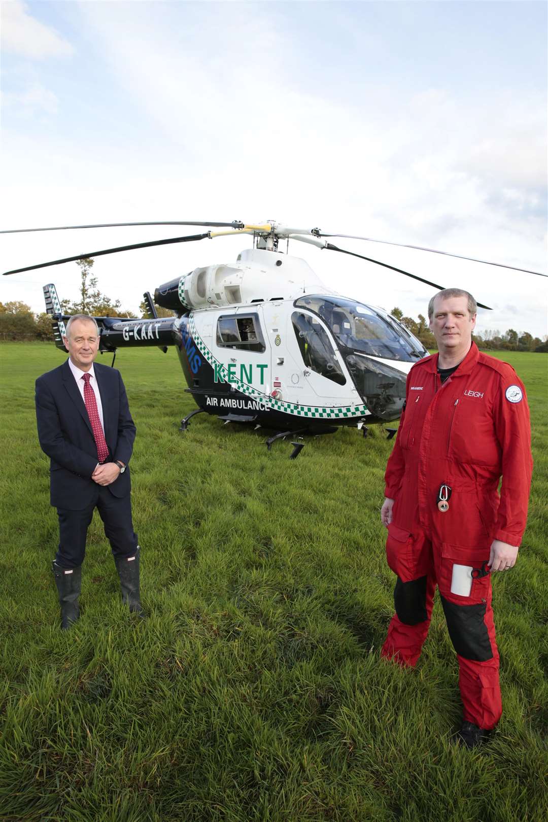 Chief executive Adrian Bell and director of operations Leigh Curtis