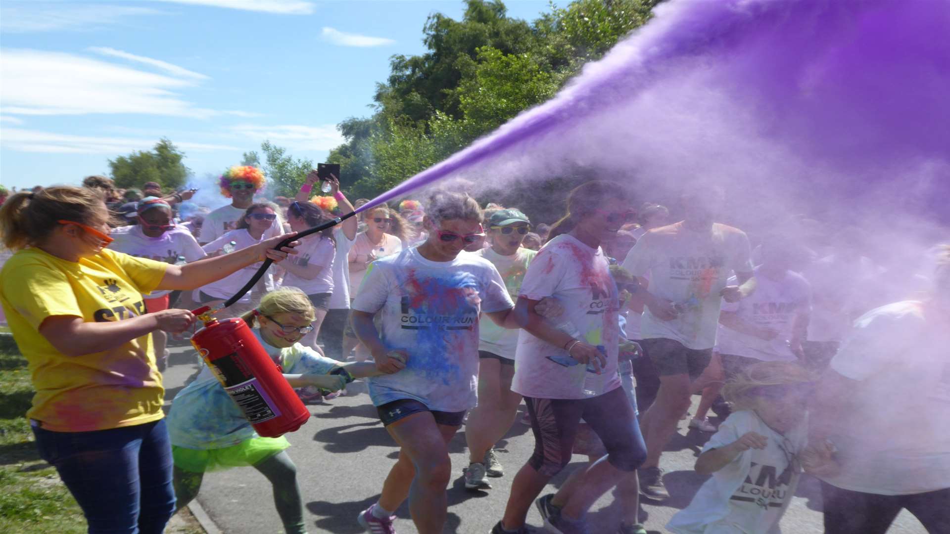 KM Colour Run 2017.