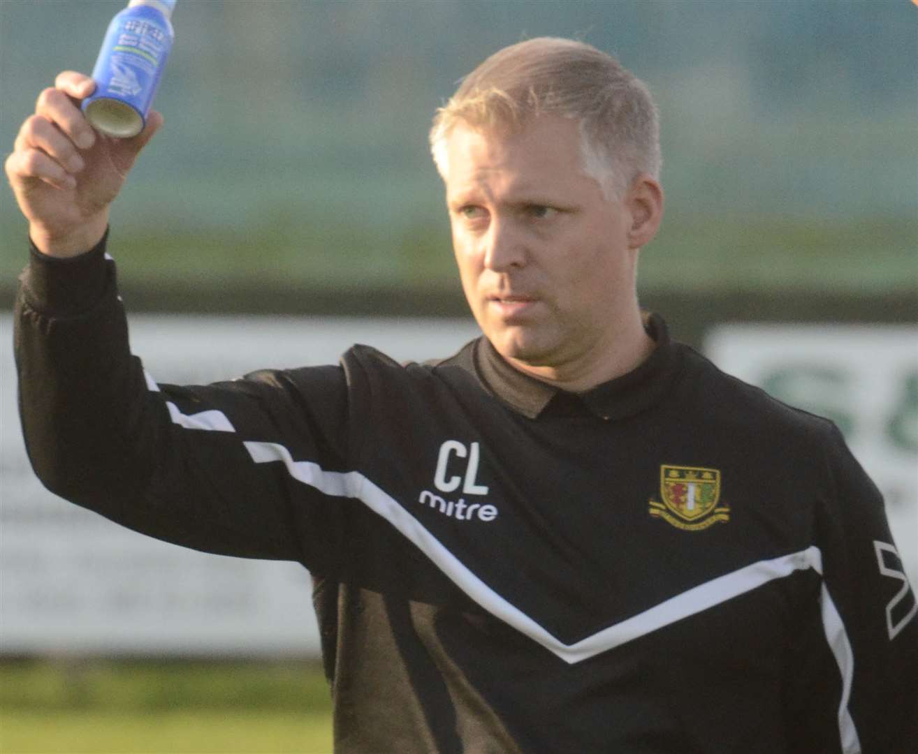 Sittingbourne manager Chris Lynch Picture: Chris Davey