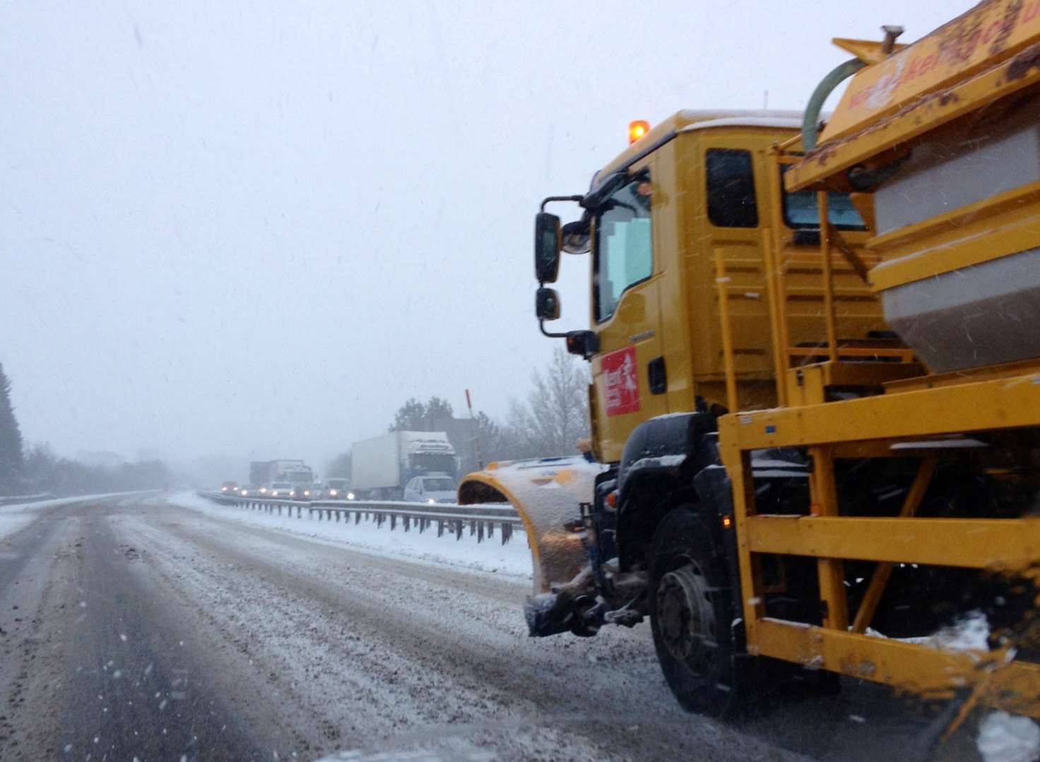 Kent's gritters will be out in force tonight