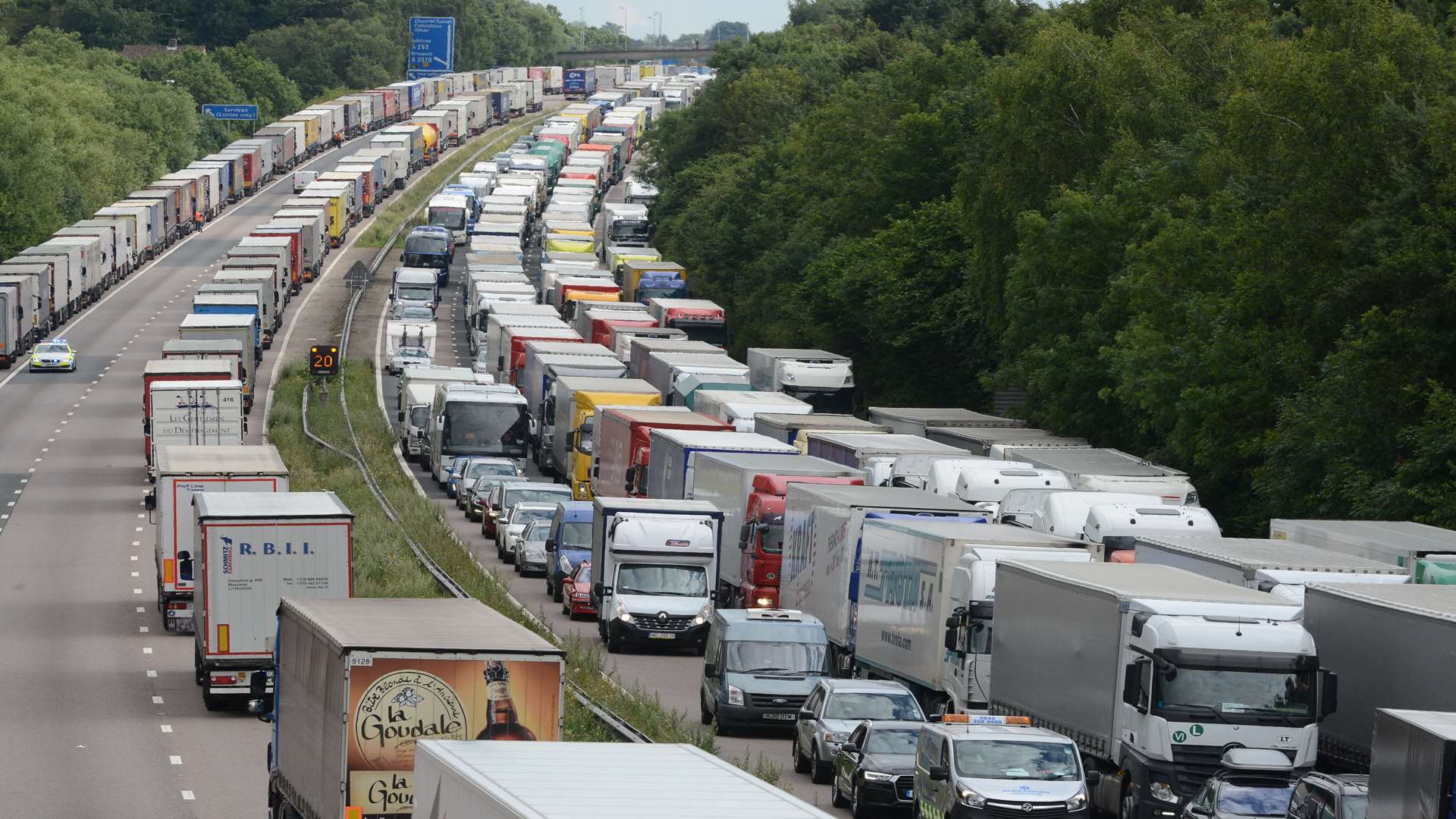 Khaldoun was caught up in operation stack when the fatal crash happened. Stock image