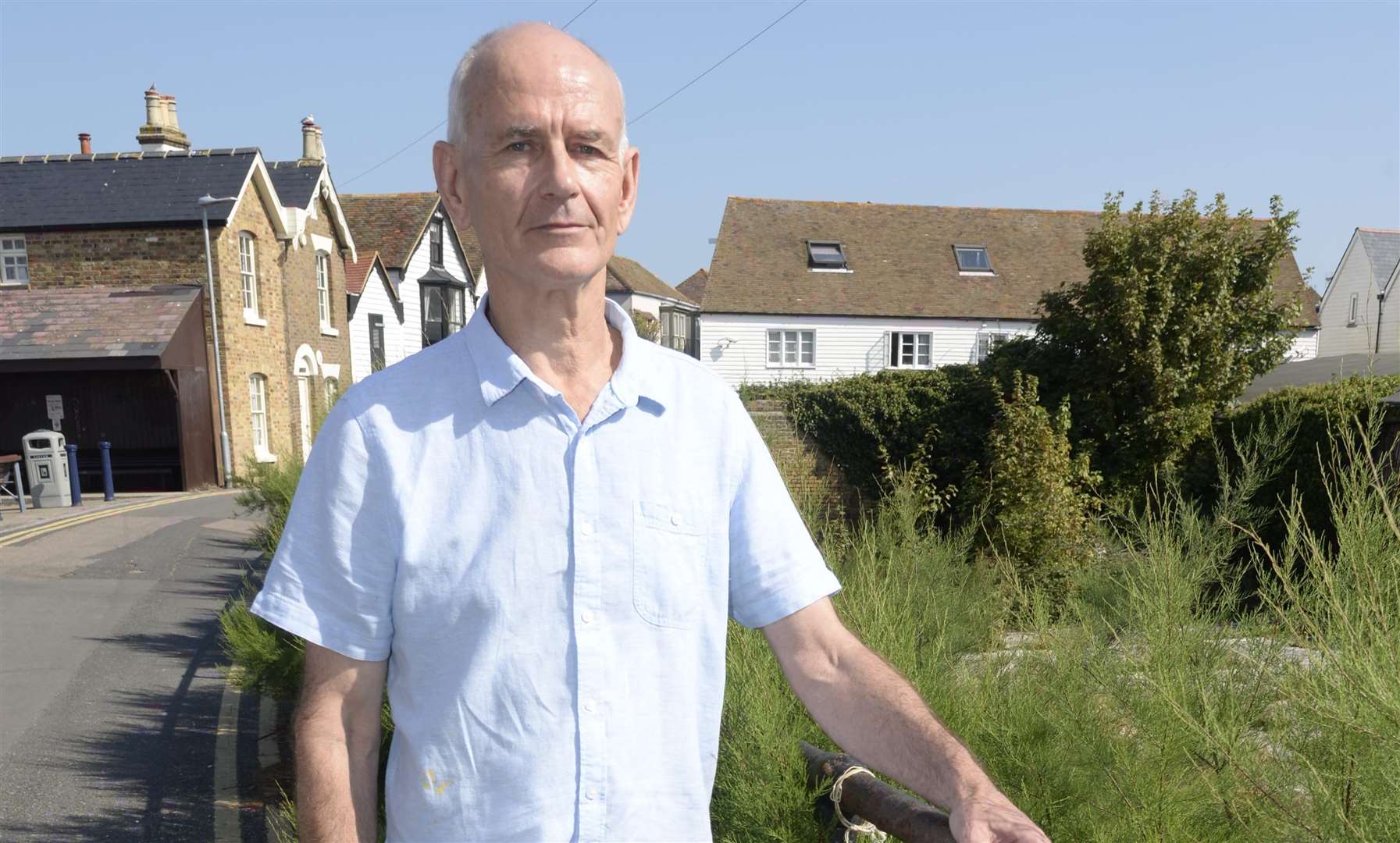 Graham Cox of the Whitstable Society. Picture: Chris Davey