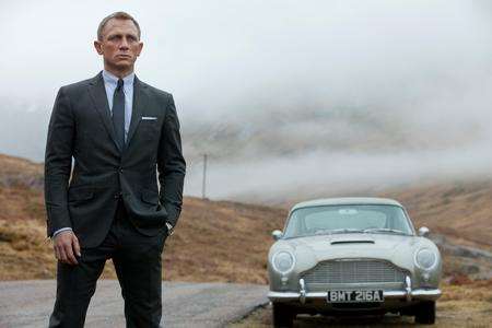 Skyfall with Daniel Craig as James Bond. Picture: PA Photo/Sony UK