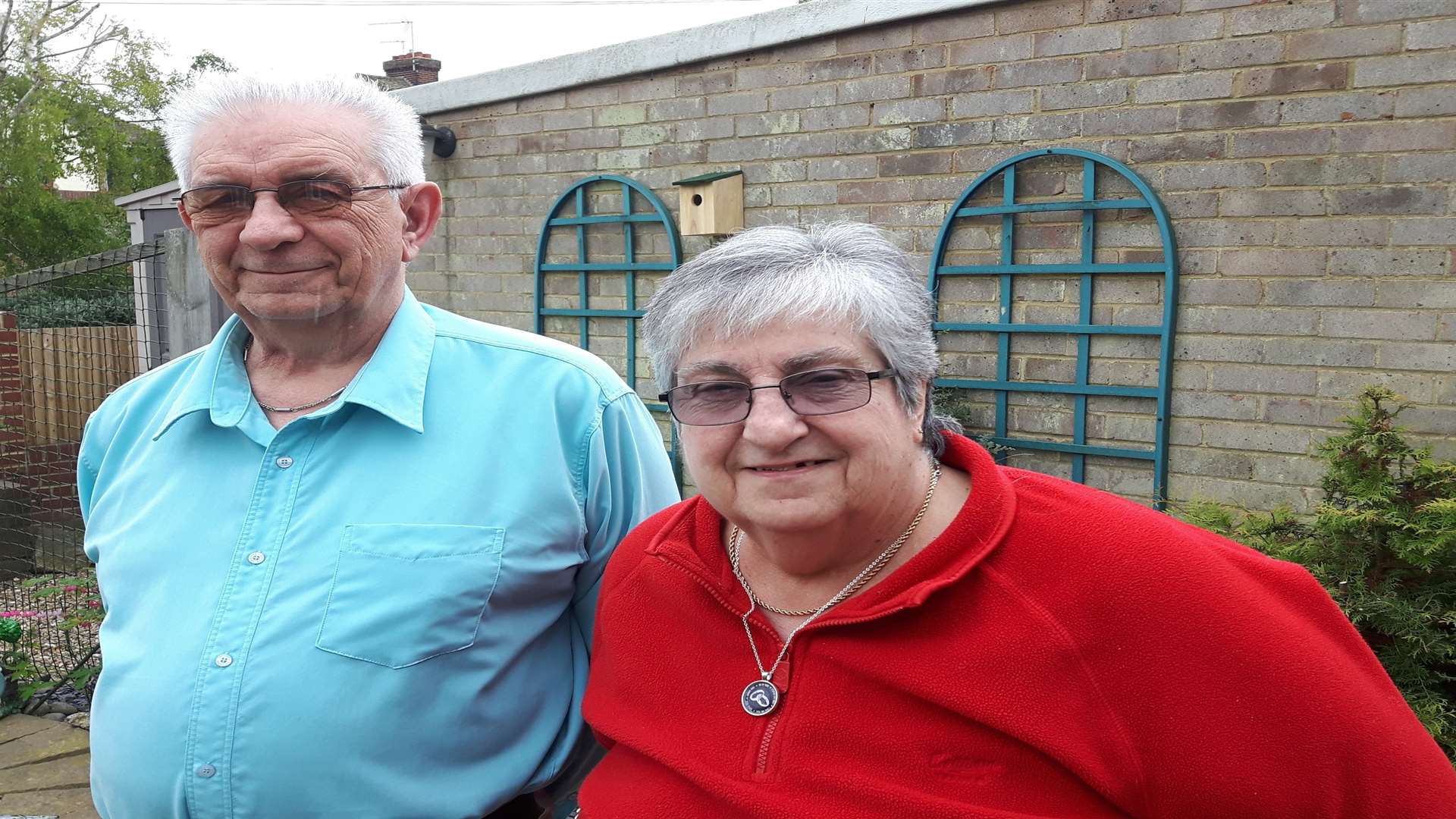 Ex-firefighter Michael Spice and his wife Maggie