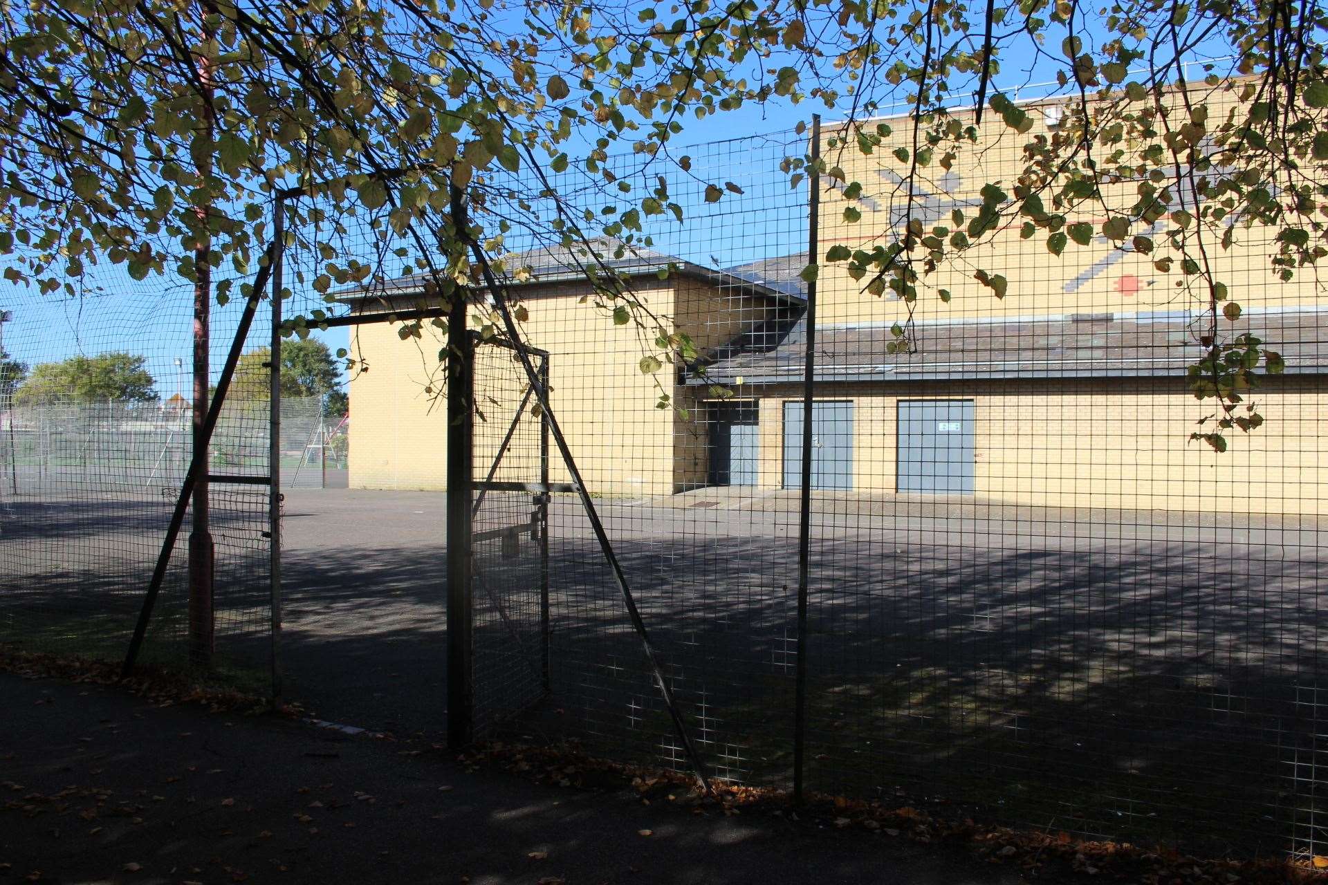 Tennis courts at the Sheppey Leisure Centre, Beachfields, Sheerness. Picture: John Nurden (11518028)