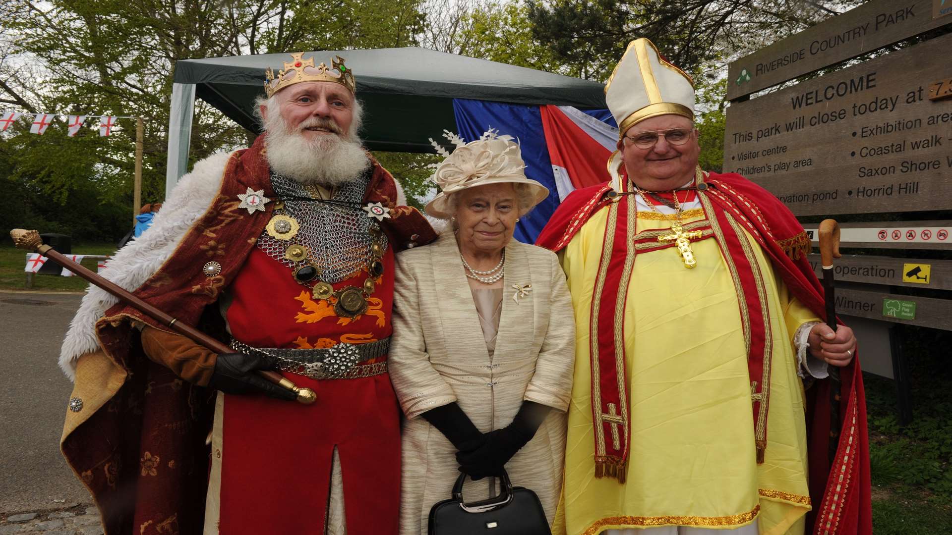 Some familiar faces at Riverside Country Park