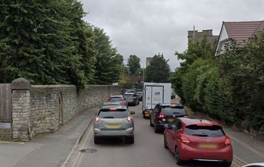 A suspect has been charged after allegedly brandishing what appeared to be a firearm in Knightrider Street, Maidstone. Picture: Google Maps