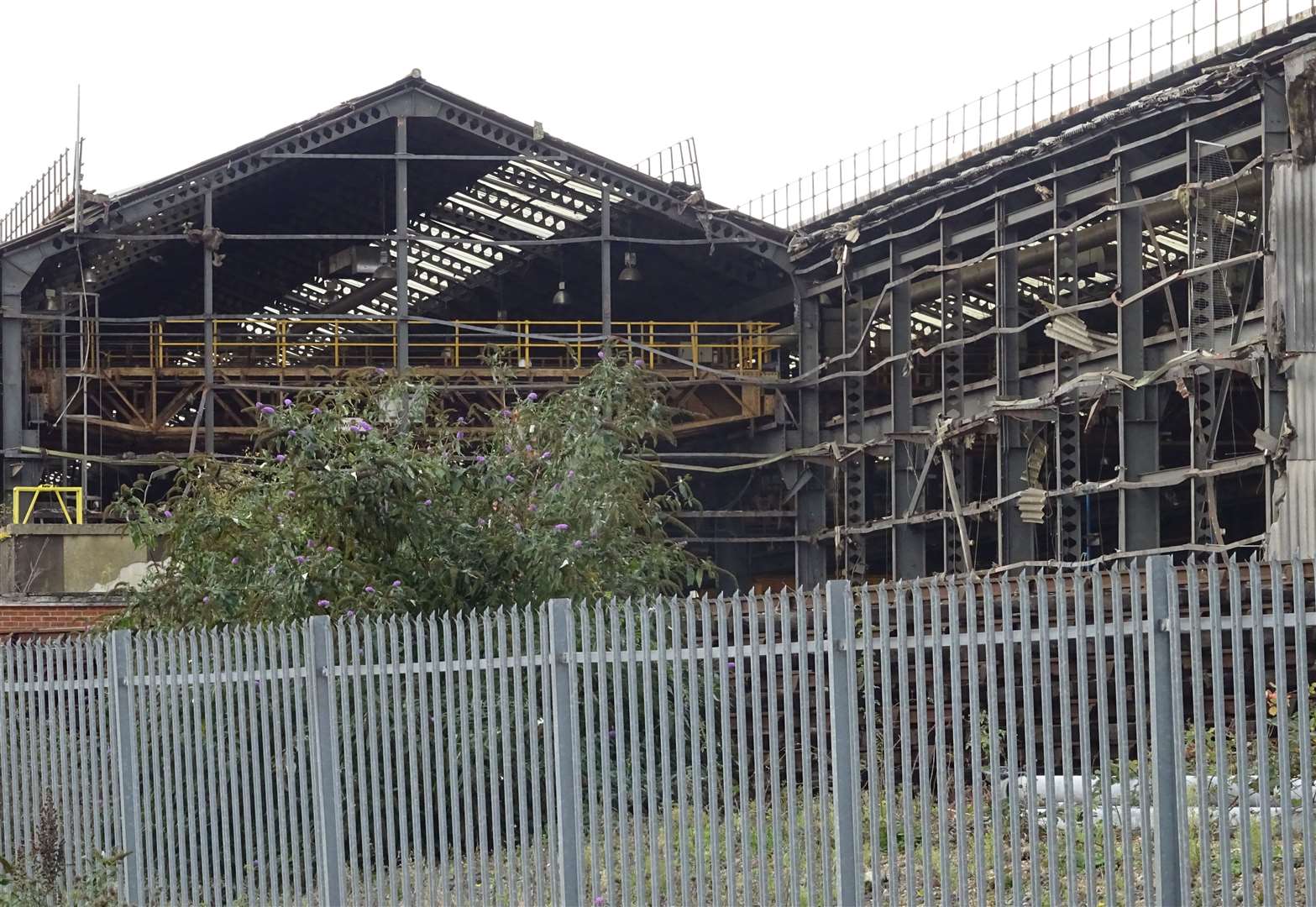 The depot opened in 1961, but has stood empty since 2014. Pictures: Freddie Clements