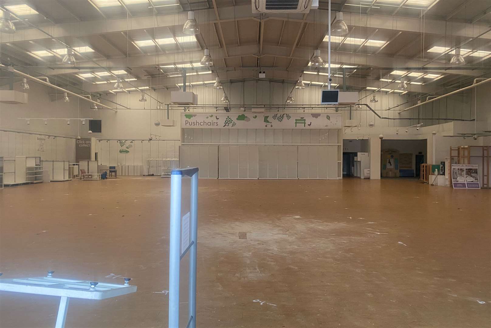 Inside the former Mothercare in Wincheap Retail Park which is set to be taken over by Next and Costa Coffee