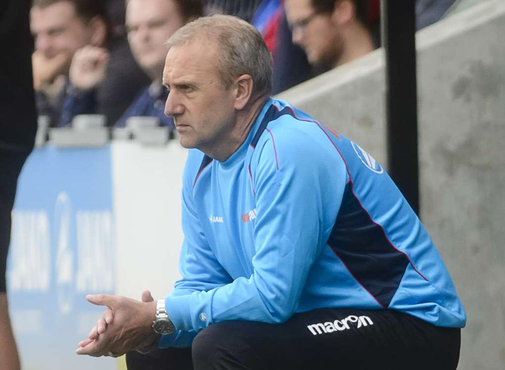 Dartford manager Tony Burman Picture: Andy Payton