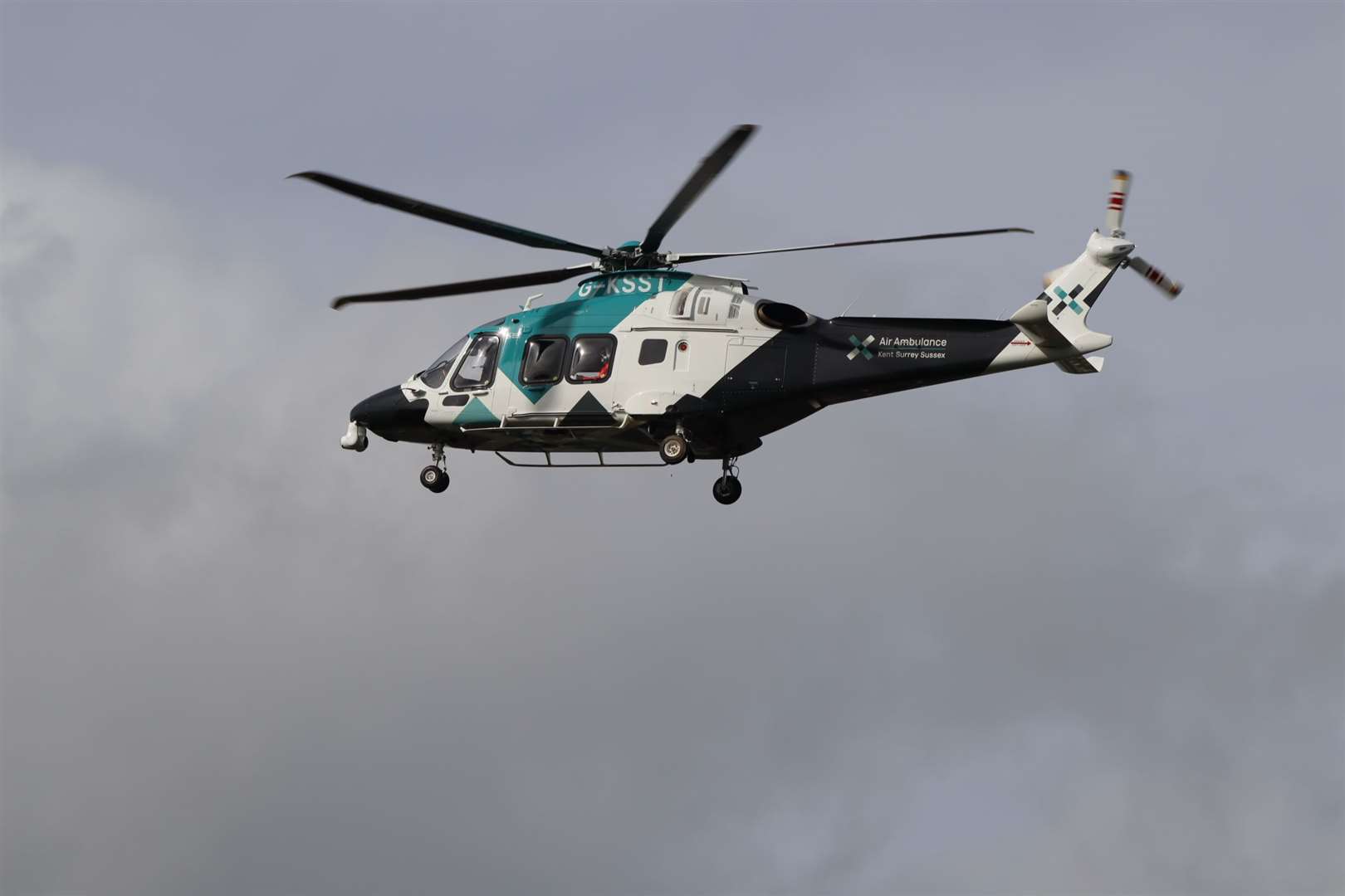 A person was flown to hospital after a head-on collision with another car on the A229 Staplehurst Road, in Marden. Stock image