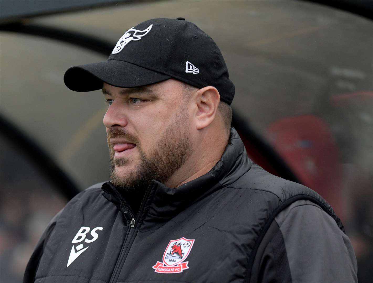 Ramsgate manager Ben Smith. Picture: Barry Goodwin