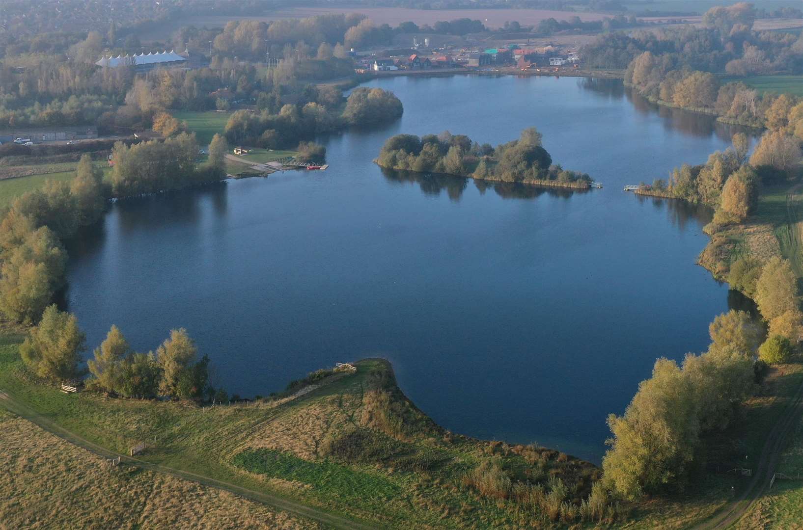 Emergency services were called to Conningbrook Lakes, Ashford. Picture: Vantage Photography / info@vantage-photography.co.uk