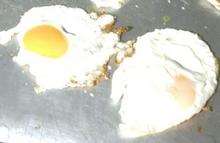 Fried eggs