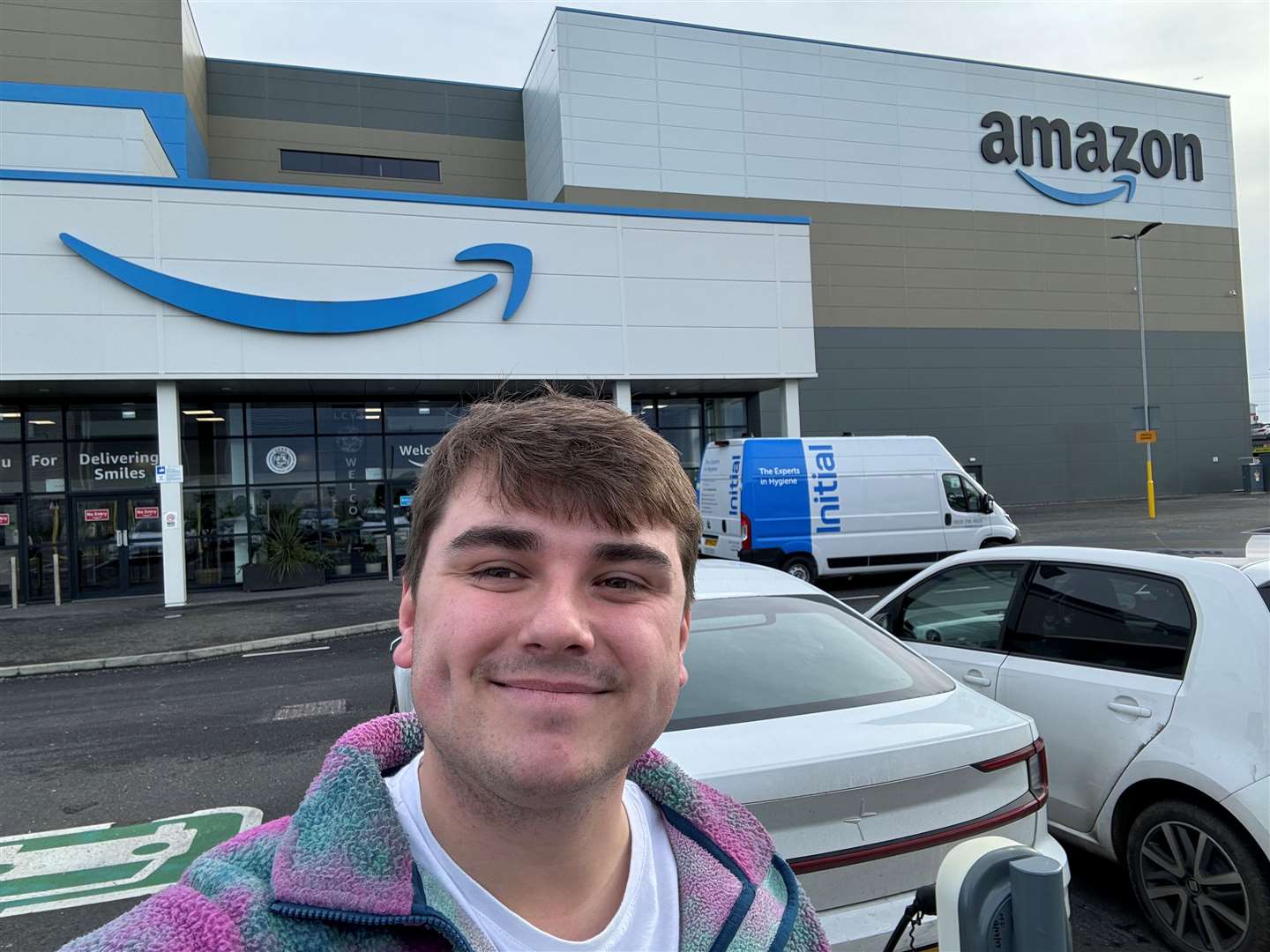 Reporter Max Chesson visits Amazon's Dartford warehouse