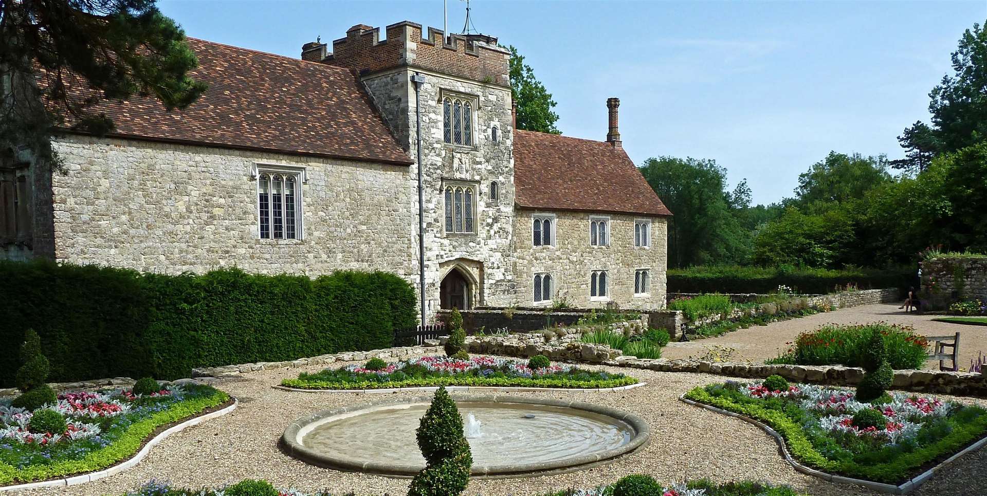 Ightham Mote, near Sevenoaks and run by the National Trust is closed during the coronavirus crisis Picture: Hannah Epps/ National Trust