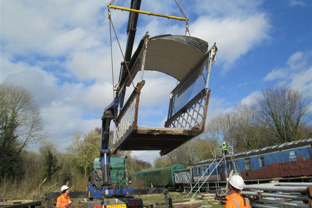 Transporting the bridge