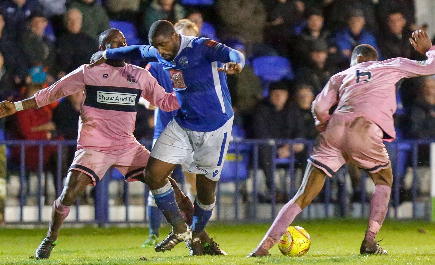 Nathan Elder in action during his Tonbridge days Picture: Matthew Walker