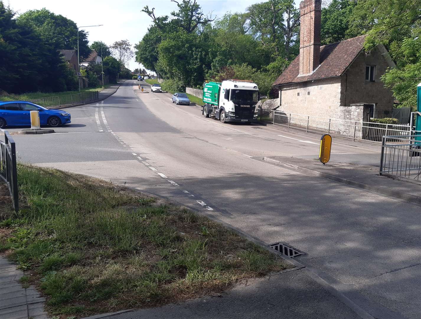 The Willington Street junction with Deringwood Drive