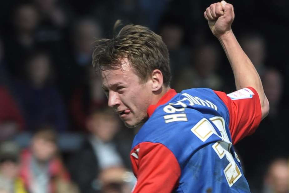 Kane Haysman pictured during his time at Gillingham Picture: Barry Goodwin