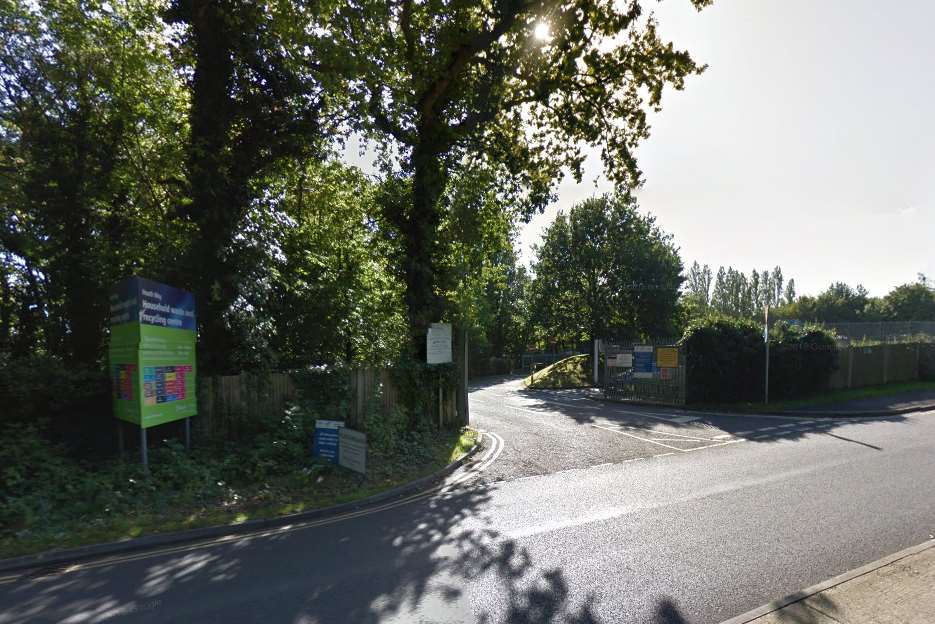 The household waste recycling centre in Hoath Way. Picture: Google Maps